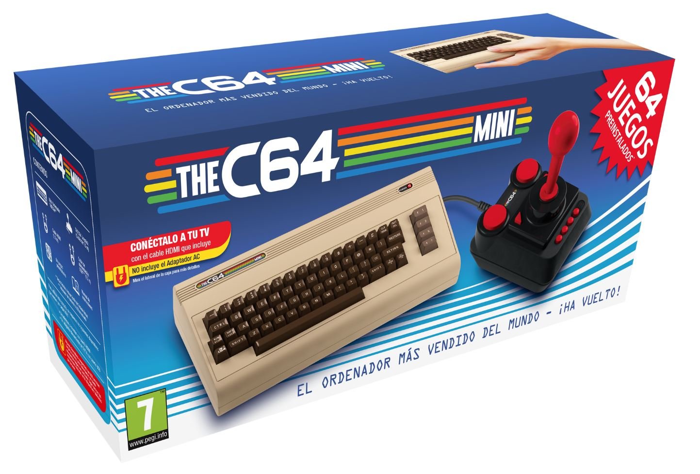The C64 Mini - Retro Gaming Console + 64 Classic Games The C64 Mini - Retro Gaming Console + 64 Classic Games